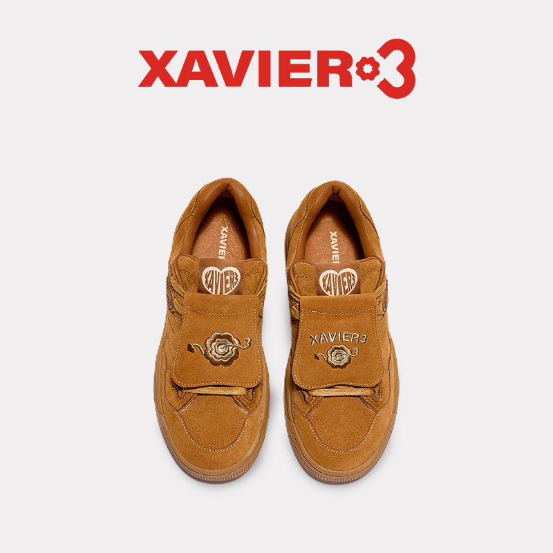 Xavier3小麦色牛皮原创潮鞋
