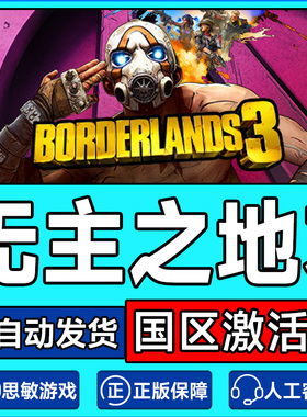 steam游戏 无主之地3 Borderlands 3 国区激活码 CDKEY PC正版