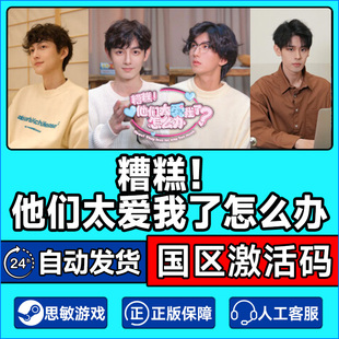 正版 Steam CDKEY 国区激活码 PC游戏 糟糕他们太爱我了怎么办