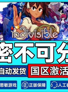 PC中文Steam 密不可分 Indivisible 角色扮演 国区激活码CDKEY