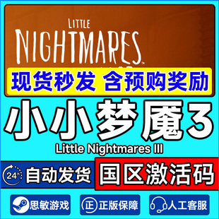 Steam游戏正版 小小梦魇3 Little Nightmares 3 国区激活码CDKey