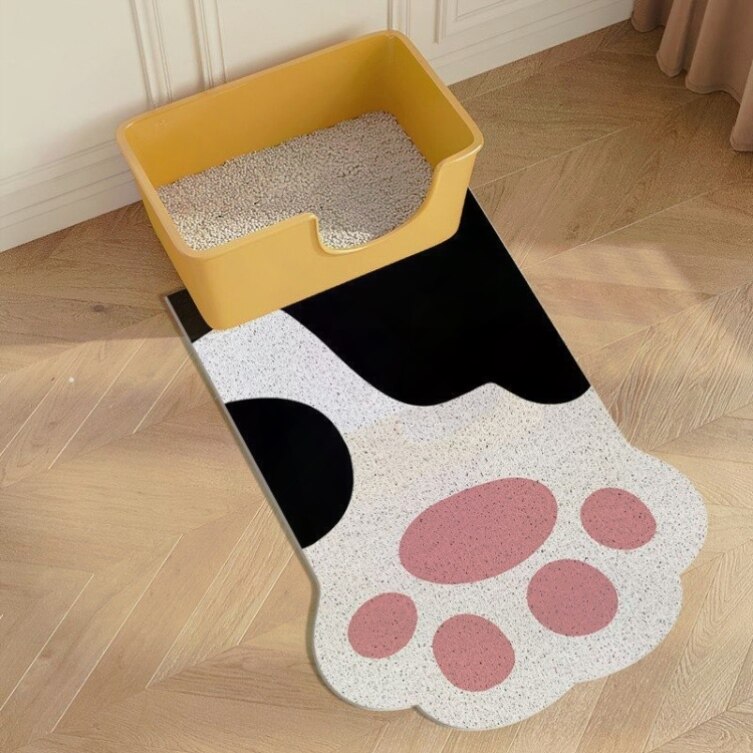 硅藻泥猫砂垫超大号可定制猫咪猫砂盆垫宠物专用厕所落砂控砂垫图片