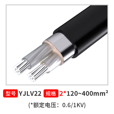 国标铠装铝电缆YJLV220.6/1kV