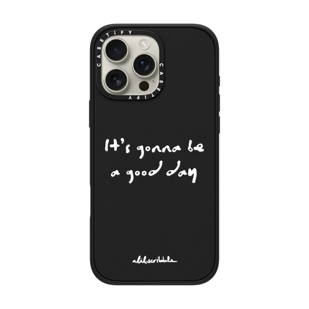现货CASETiFY今天是个好天气适用苹果iPhone16 pro max磁吸手机壳15/14/13时尚潮牌12梁咏琪明星同款简约透明