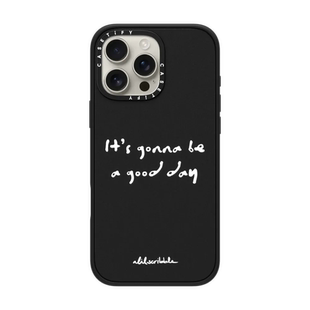潮牌12梁詠琪明星同款 現(xiàn)貨CASETiFY今天是個(gè)好天氣適用蘋果iPhone16 簡約透明 13時(shí)尚 pro max磁吸手機(jī)殼15