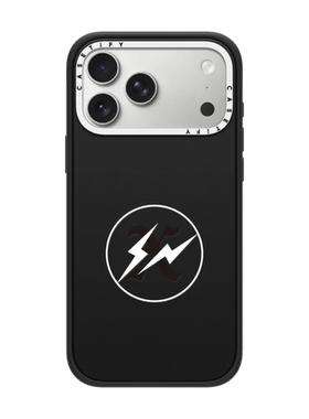 现货CASETiFY x 藤原浩 x GS三方联名OG Logo白色镜头框款适用苹果iPhone17 pro max磁吸手机壳16/15/14/13套