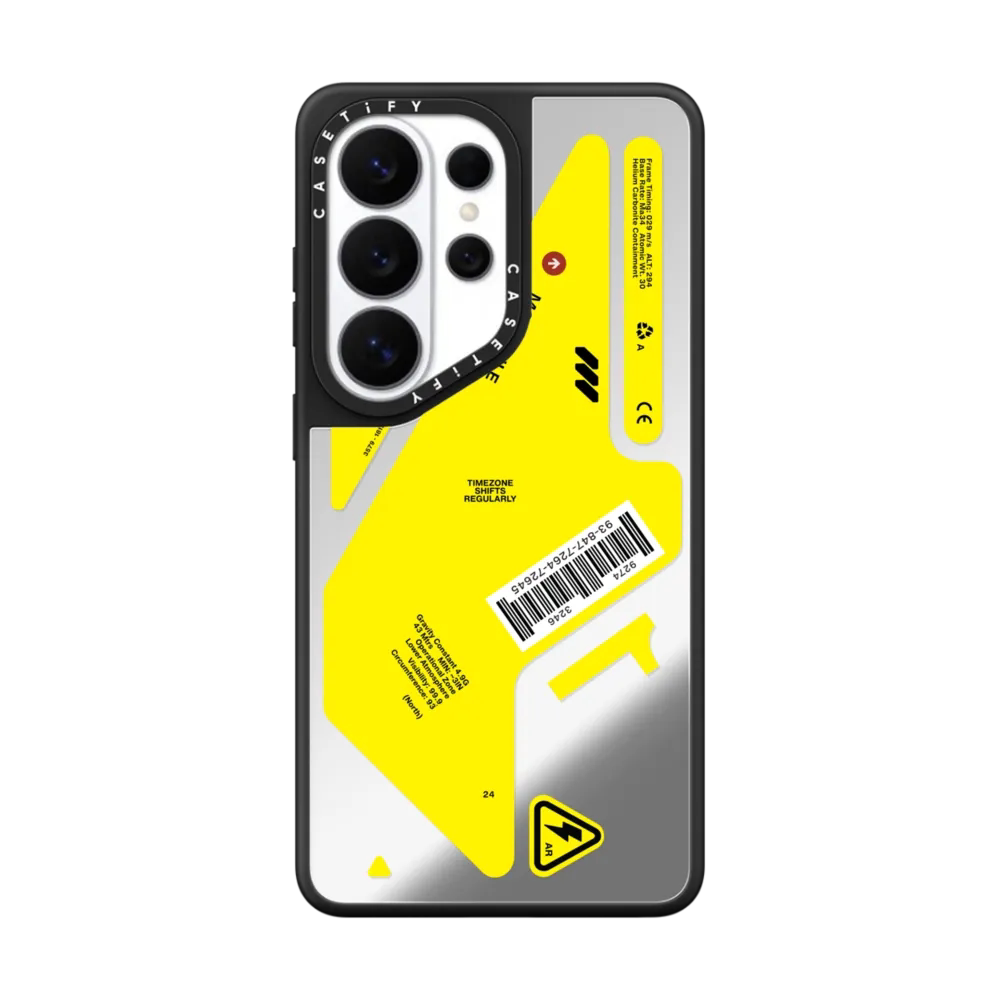 现货CASETiFY分子适用三星S25/S26 Ultra手机壳Z Fold 7/6/5创意潮流简约拼贴艺术小众高端全包防摔保护套s24