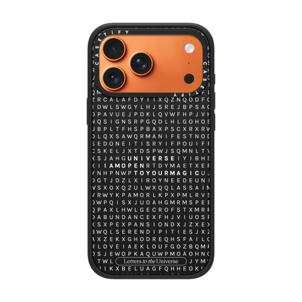 现货CASETiFY宇宙-我对你的魔法敞开心扉适用苹果iPhone17 pro max磁吸手机壳16/15/14时尚13简约防摔保护套