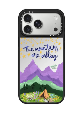 现货CASETiFY群山在呼唤适用于苹果iPhone17 Pro Max手机壳16/15/14/13磁吸air小众轻奢ins风山谷童话保护套2