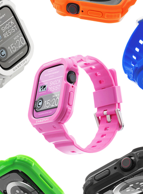 CASETiFY一体式手表带适用苹果apple watch腕带S9/S10/11/41/42mm