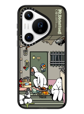 现货CASETiFY慵懒可爱Mr.Donothing第三轮适用于华为P70 Pro手机壳Ultra/Pocket 2折叠趣味艺术家防摔保护套