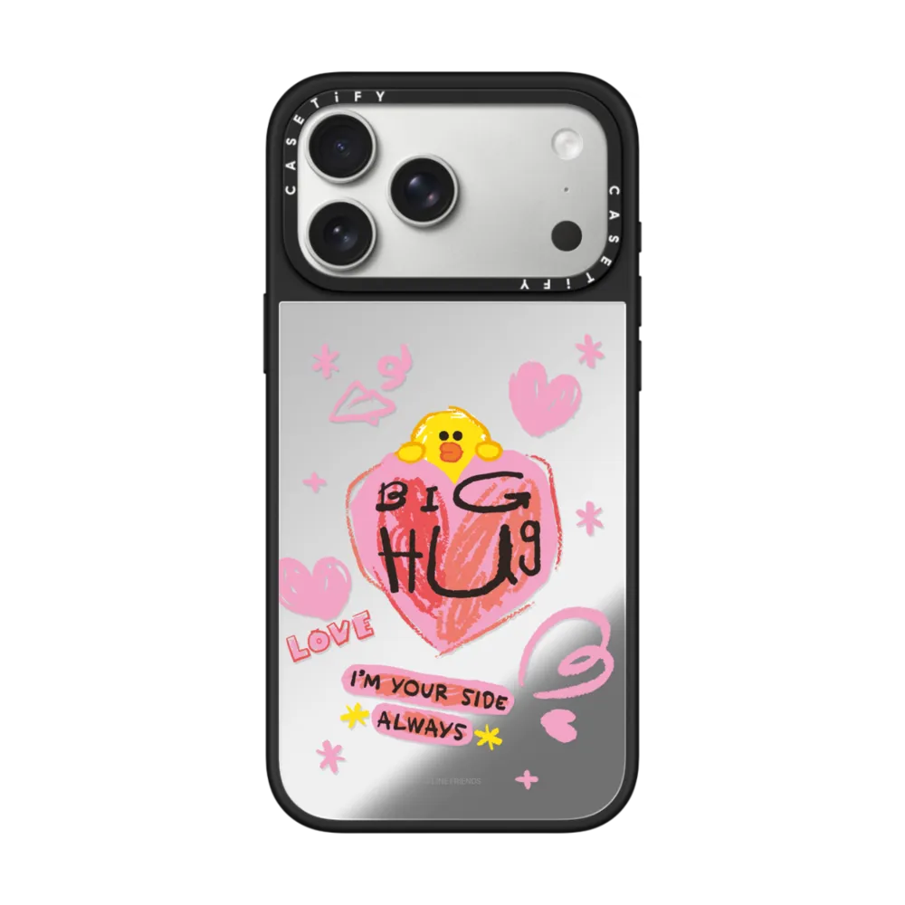 现货CASETiFY联名LINE FRIENDS粉色爱心适用苹果iPhone17 Pro Max磁吸手机壳16/15/14童趣13卡通可爱保护套12