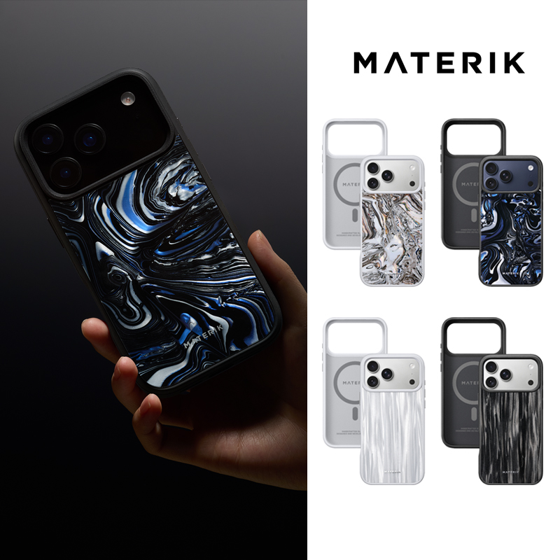 MATERIK炼金海洋珍珠贝母艺术适用于苹果iPhone17promax磁吸手机壳17pro意大利工艺小众高级感奢华防摔保护套