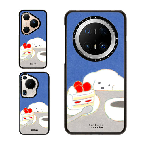 CASETiFY狗狗与草莓蛋糕手机壳