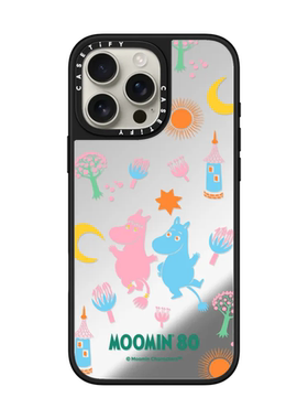 现货CASETiFY联名Moomin姆明80周年治愈童趣适用苹果iPhone16 pro max磁吸手机壳15/14/13限量款高端保护套12
