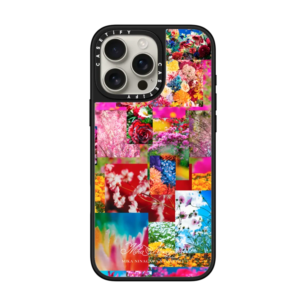 现货CASETiFY蜷川实花流光花园花卉拼贴艺术适用于苹果iPhone16 pro max磁吸手机壳15/14/13时尚轻奢保护套12,3C数码配件,手机保护套/壳,淘宝优惠券,粉丝福利购,淘宝优惠卷