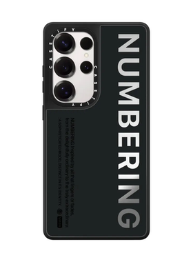 现货CASETiFY联名NUMBERING Logo适用于三星S24/S25 Ultra手机壳s25+个性潮牌限量款高端奢华优雅防摔保护套