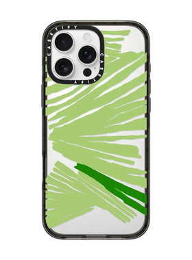 现货CASETiFY走向绿色适用苹果iPhone16 pro max手机壳15/14/13磁吸12时尚潮牌抽象艺术高级感全包防摔保护套