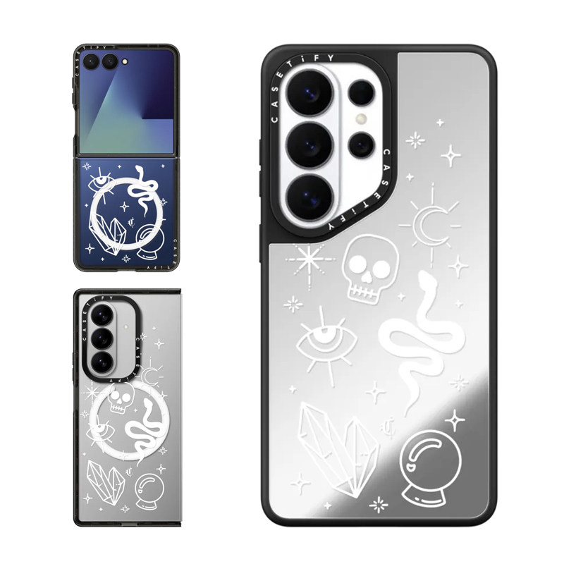 现货CASETiFY巫师氛围适用于三星S25/S26 Ultra手机壳Z Flip7/Z Fold 6/5个性创意小众高端全包防摔保护套s24