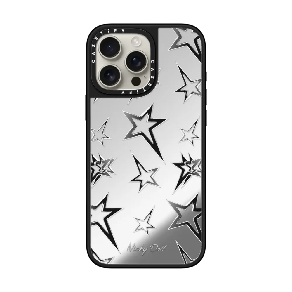 现货CASETiFY绚丽星光Nicky Doll适用苹果iPhone16 pro max磁吸手机壳15/14/13时尚星星个性高端防摔保护套12