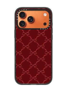 现货CASETiFY闺蜜系列红色蝴蝶结适用苹果iPhone17 Pro Max手机壳16/15/14磁吸13时尚轻奢ins风新年保护套12
