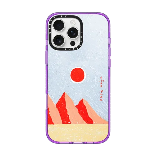 日落casetify适用苹果16pm壳