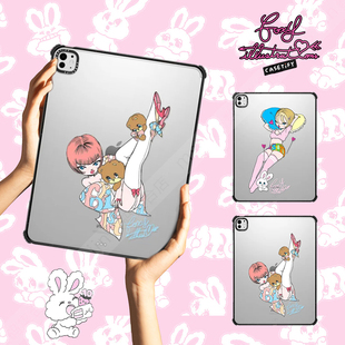 CASETiFY艺术家联名foxy illustrations适用苹果iPad Pro11/13/12.9寸平板电脑保护套Air第3/4/5/6/7代翻盖壳