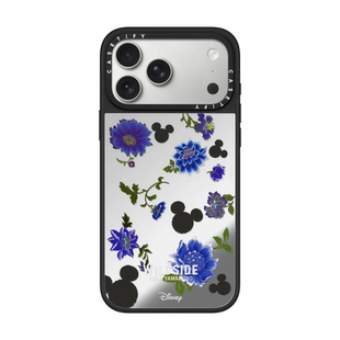 现货CASETiFY联名WILDSIDE山本耀司迪士尼米奇与蓝花适用苹果iPhone17 pro max磁吸手机壳16/15/14个性潮流13