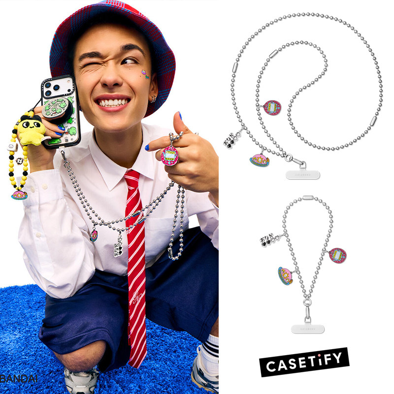 CASETiFY联名拓麻歌子手机背带链图片