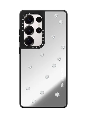 现货CASETiFY联名NUMBERING闪亮钻石适用三星S24/S25 Ultra手机壳Z Flip 7时尚极简潮流限量款防摔保护套s25+