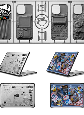 CASETiFY艺术家联名Jess Wiseman街头涂鸦适用于苹果MacBook Pro 13/14/15/16寸电脑笔记本保护壳Air套M1-M5
