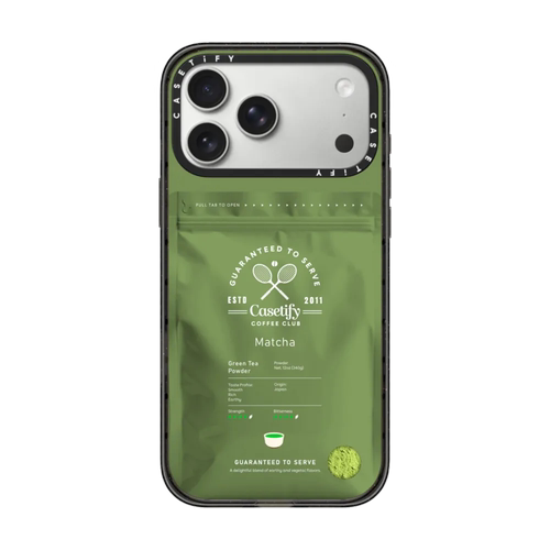 CASETiFY网球绿茶粉袋时尚手机壳