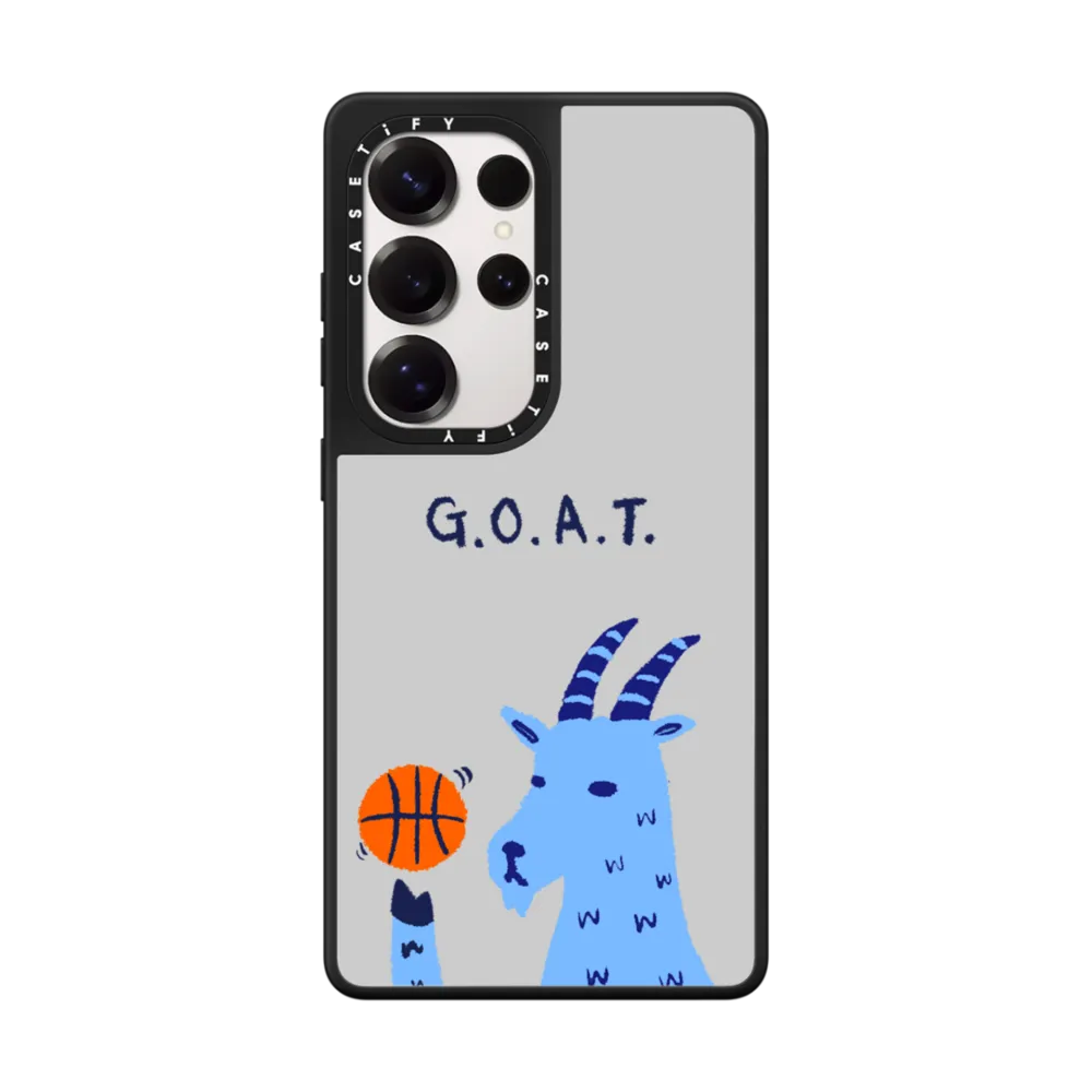 现货CASETiFY正品山羊适用于三星S24/S25 Ultra手机壳S25+/S25 Edge创意潮牌小众简约趣味可爱防摔保护套s23