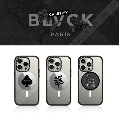 CASETiFY黑色美学磁吸手机支架