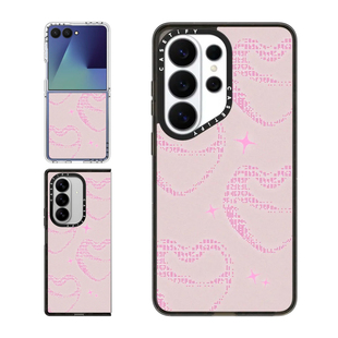 现货CASETiFY李沅禧ILLIT WONHEE梦幻爱心粉色适用三星S25/S26 Ultra手机壳Z Flip7/Z Fold 6/5甜酷保护套s24