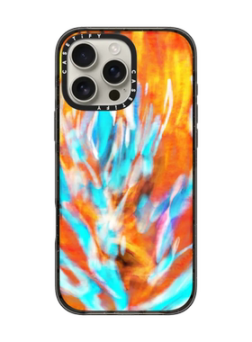 现货CASETiFY花语魅惑橙色适用苹果iPhone17 pro max手机壳16/15/14磁吸13创意艺术小众轻奢全包防摔保护套12