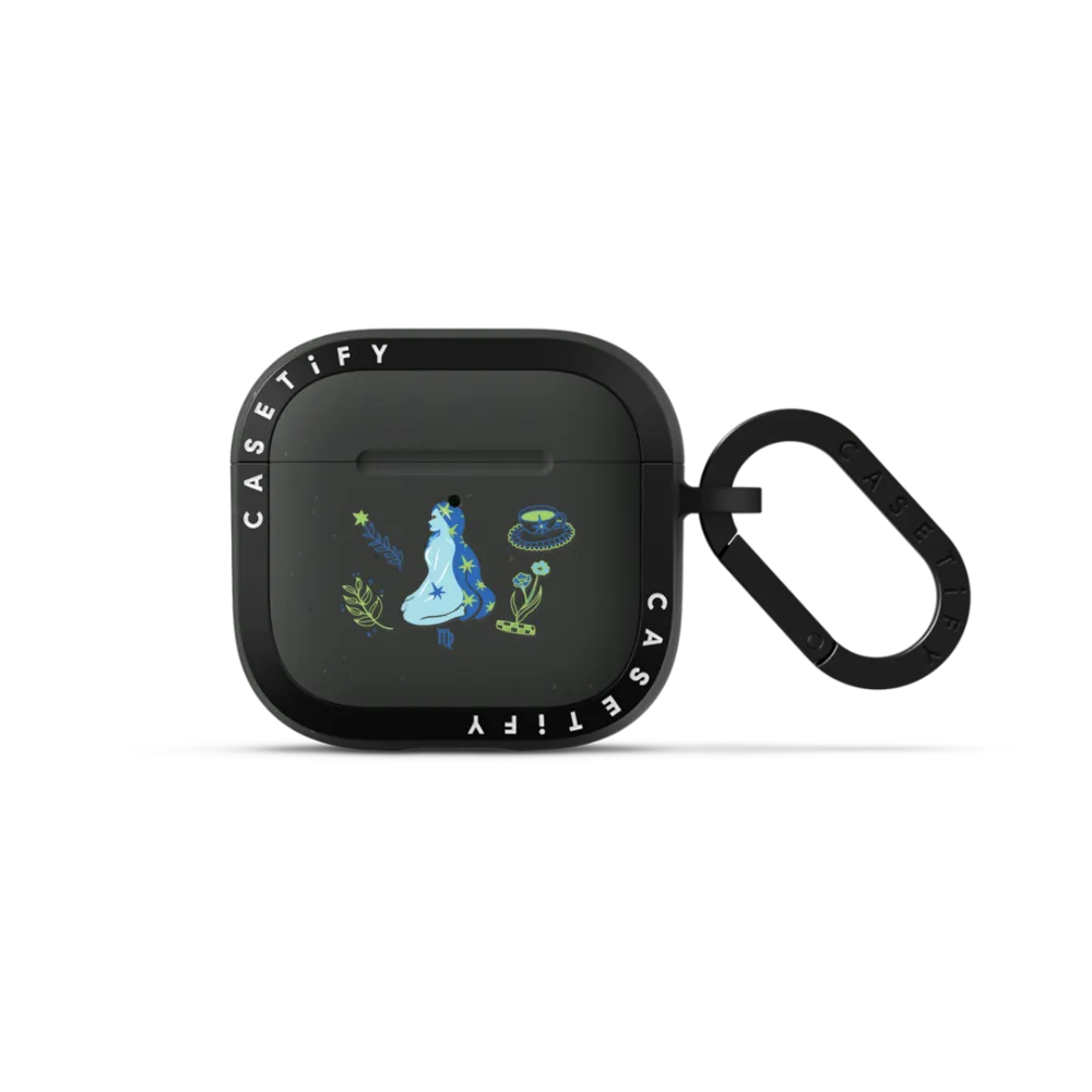 CASETiFY璀璨星座系列处女座适用苹果Airpods pro 1/2代无线蓝牙耳机保护套Airpods 3/4代时尚潮牌个性防摔壳