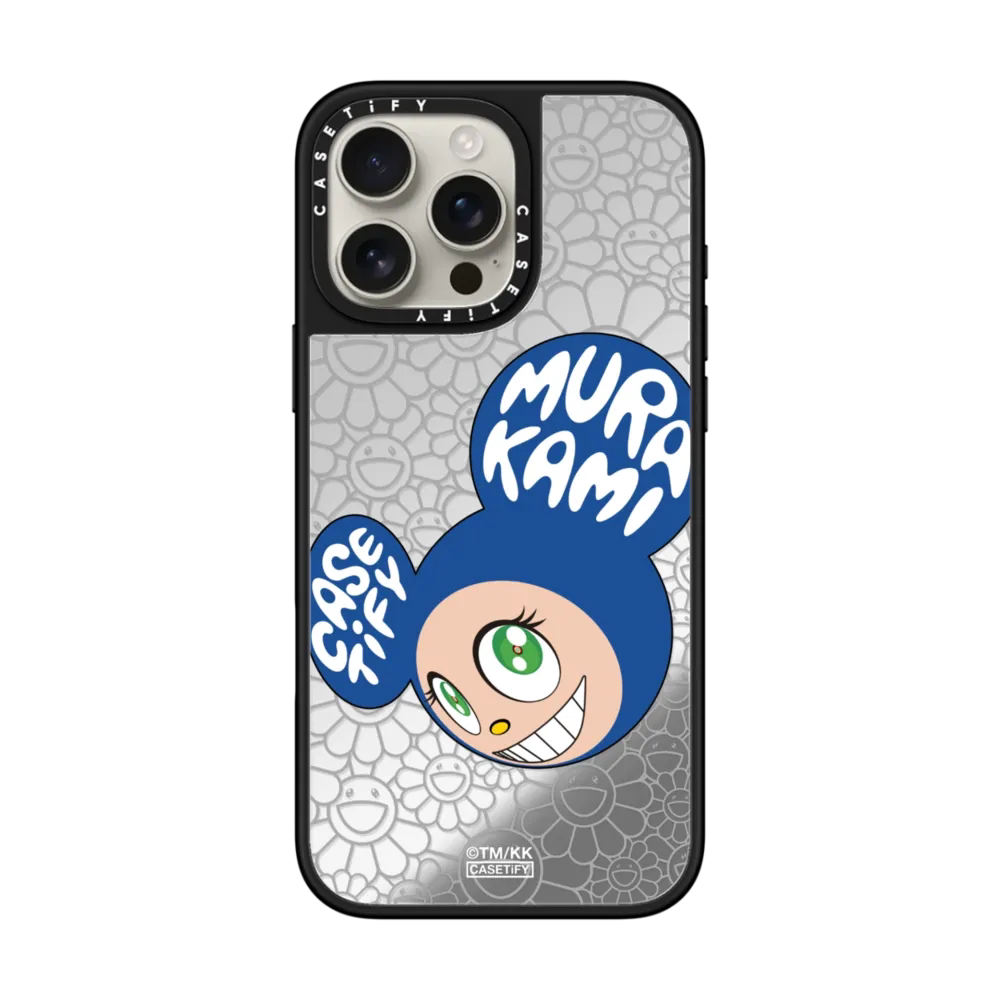 现货村上隆 x CASETiFY MR. DOB联名AND THEN蓝色适用苹果iPhone16 pro max磁吸手机壳15/14/13限量款定制套