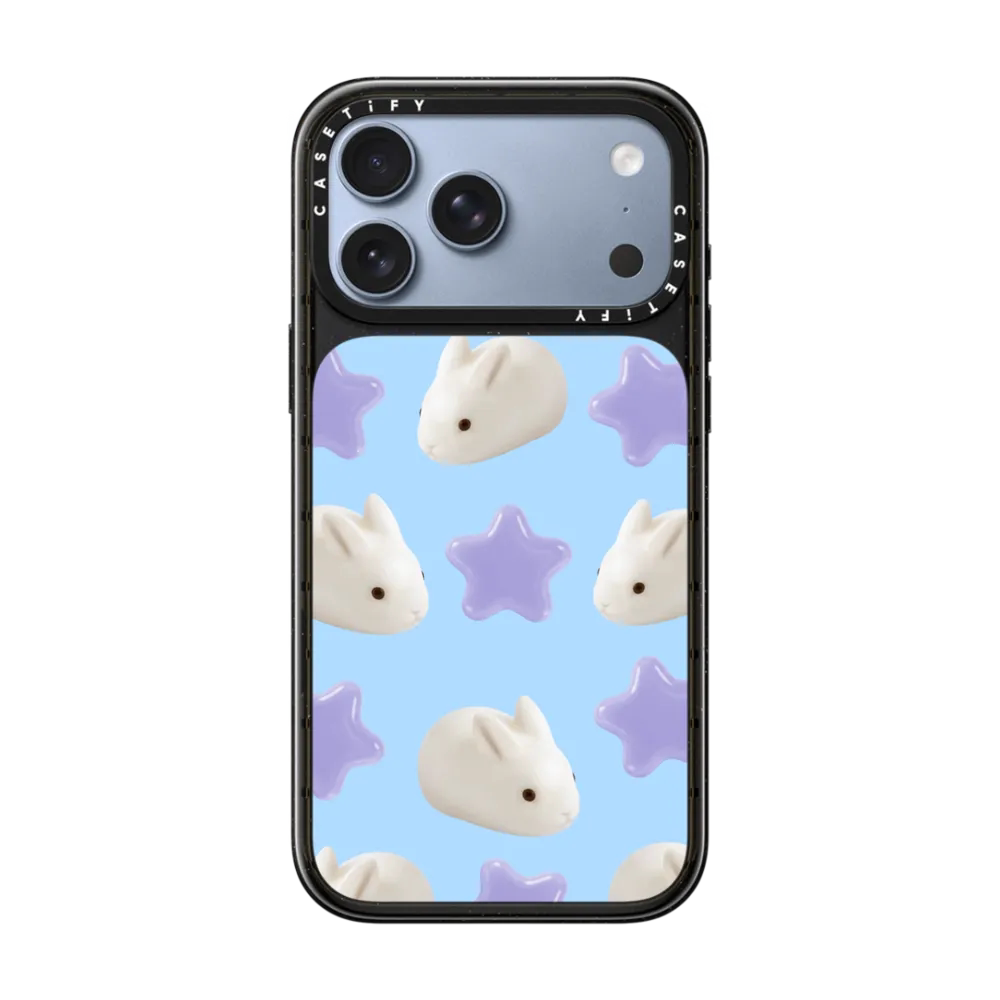 CASETiFY果冻小兔星星蓝色手机壳