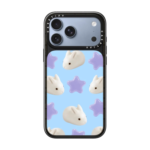 CASETiFY果冻小兔星星蓝色手机壳