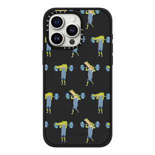 現(xiàn)貨CASETiFY插畫藝術(shù)家Keigo聯(lián)名鱷魚舉重適用蘋果iPhone15 Pro Max磁吸手機(jī)殼14 12可愛小眾趣味保護(hù)套