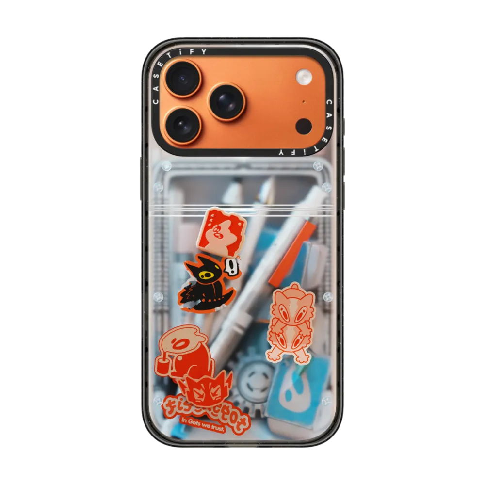 现货CASETiFY素描工具包适用于苹果iPhone17 Pro Max手机壳16/15/14磁吸13个性街头潮流3D立体感防摔保护套12