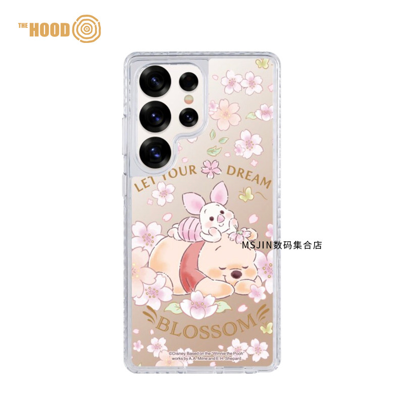 thehood小熊维尼联名樱花手机壳