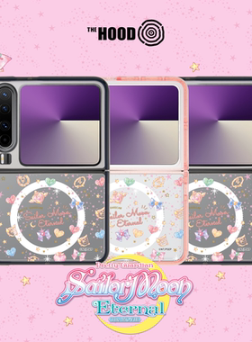 THE HOOD美少女战士联名变身器适用于华为Pura X磁吸换图手机壳甜美卡通可爱少女心软妹透明防摔全包边保护套