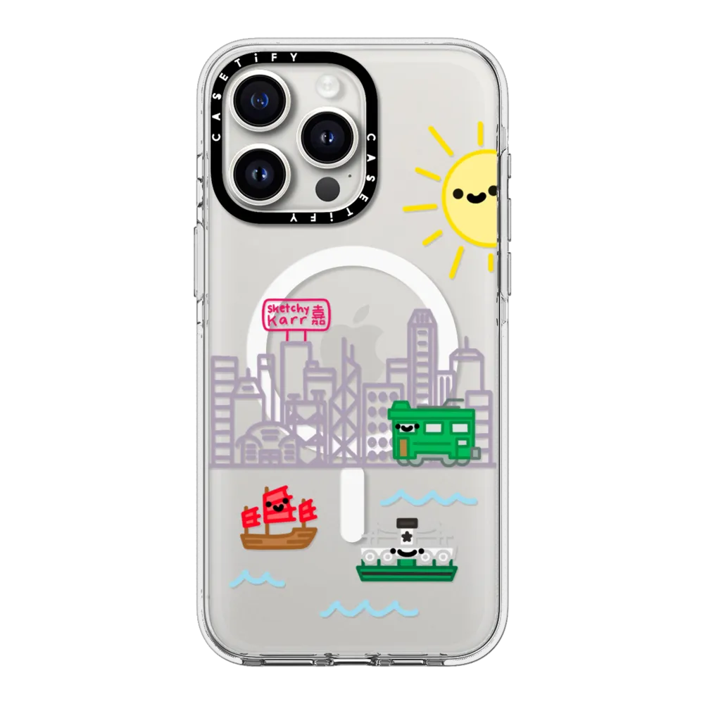 香港夜景CASETiFY苹果16promax