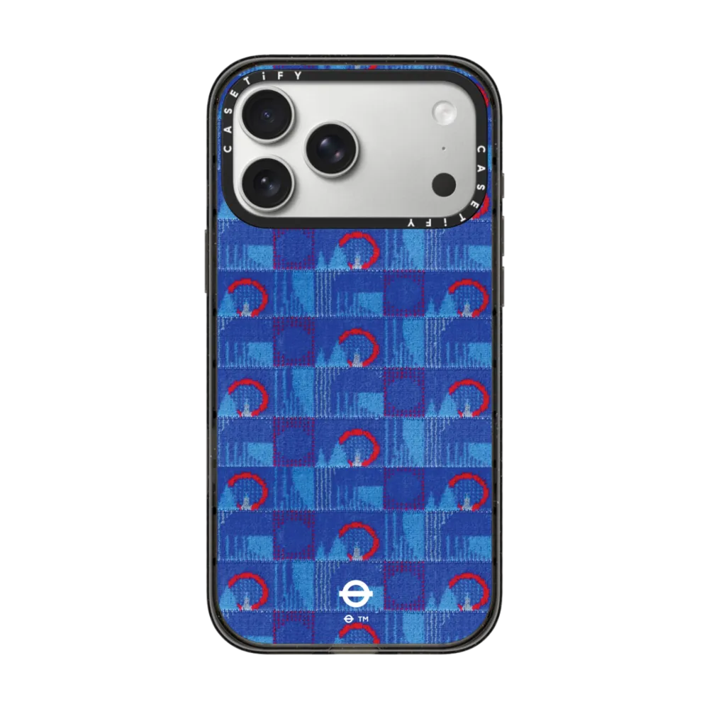 现货CASETiFY联名伦敦地铁短绒织布座位图案灰蓝色适用苹果iPhone17 pro max磁吸手机壳16/15/14奢华手机壳13,3C数码配件,手机保护套/壳,淘宝优惠券,粉丝福利购,淘宝优惠卷