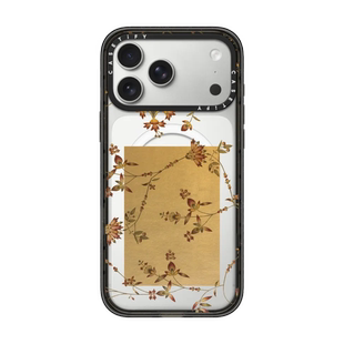 现货CASETiFY金色绽放时光适用苹果iPhone17 Pro Max磁吸手机壳16/15/14时尚复古13高端奢华新年防摔保护套12