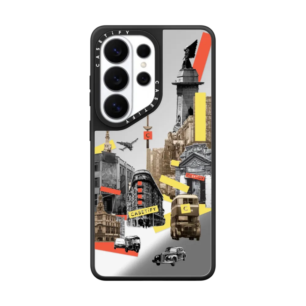 现货CASETiFY上海限定外滩旧忆适用三星S25/S26 Ultra手机壳Z Fold 7/6/5时尚创意复古城市系列防摔保护套s24