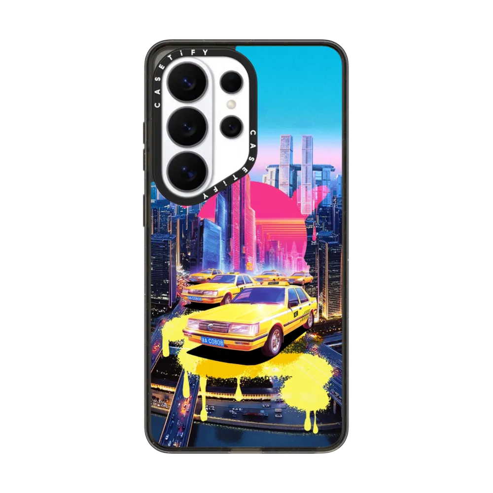 现货CASETiFY重庆城市限定山城飙速适用三星S25/S26 Ultra手机壳Z Flip7/Z Fold 6/5创意赛博朋克保护套s24+
