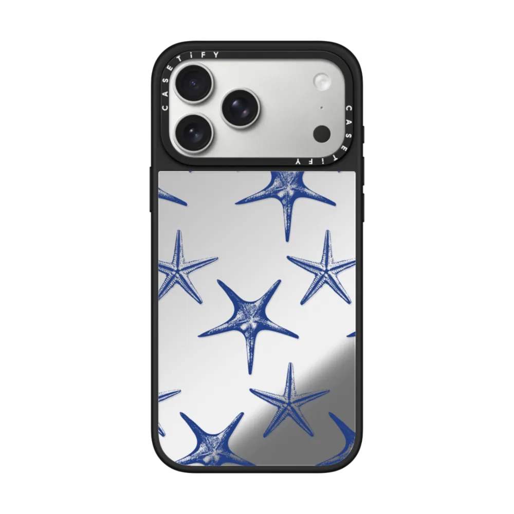 现货CASETiFY蓝色海星适用苹果iPhone17 Pro Max磁吸手机壳16/15/14时尚夏日13小众简约ins风air透明保护套12